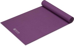1/4″ Thin (6Mm) Yoga & Pilates, Fitness & Exercise Mat with Easy-Cinch Carrier S