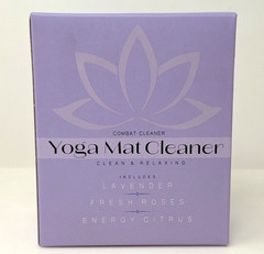Combat Yoga Mat Cleaner 3pk Clean & Relaxing Lavender Fresh Roses Energy Citrus
