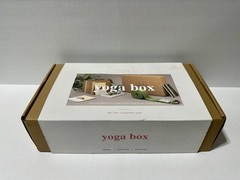 Calm Club Yoga Box Kit w/ Yoga Block, Strap, & 52 Yoga Pose Cards