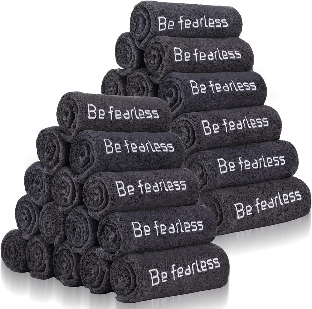 36 Pcs Microfiber Gym Towels Exercise Fitness Bulk 32 x 16 Inch Soft