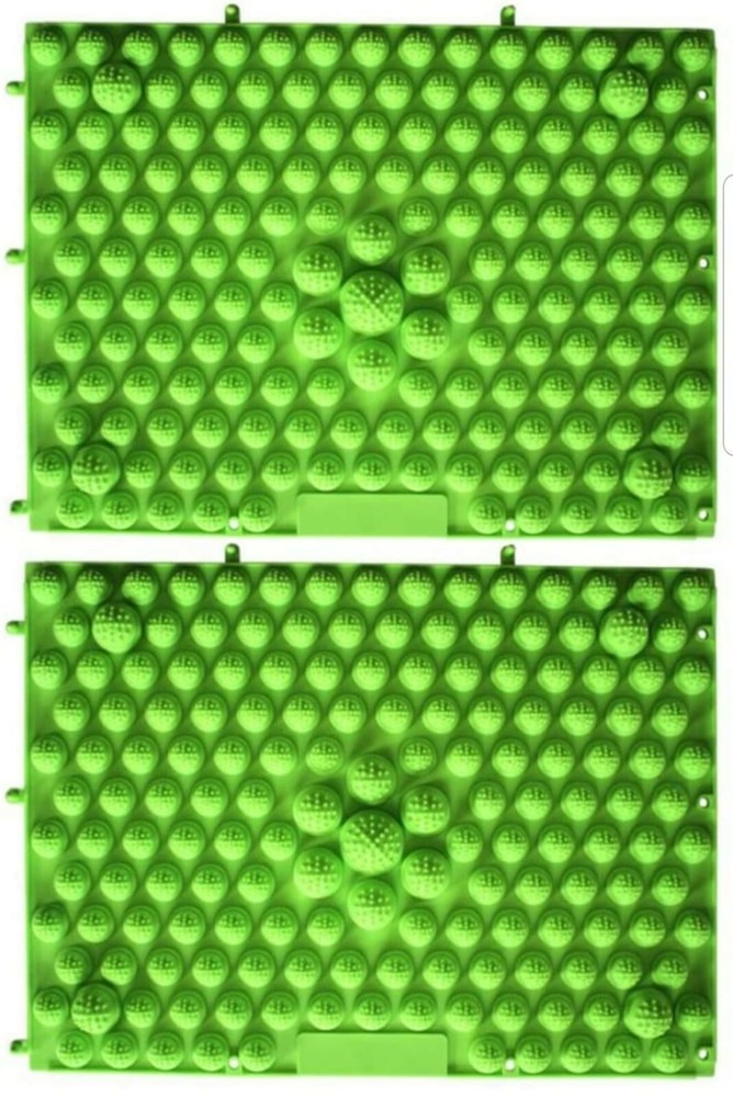 Pack of 4 stress relief math green