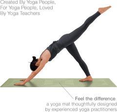 Agoy PRO+ WARRIOR – Premium Non-Slip Yoga Mat – Eco-Conscious Design – PU Mat wi