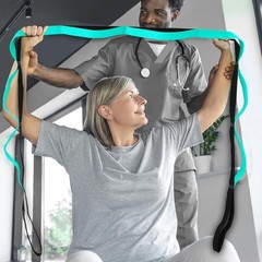 Eco-Friendly 76″ Stretch Strap with Loops for Comprehensive Flexibility Training