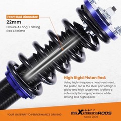 Coilovers for Honda CR-V 1996-2001 FWD AWD, Height Adjustable Coilovers Blue