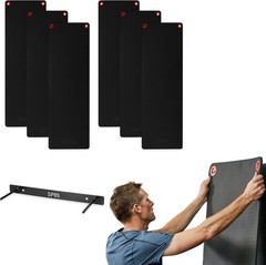 Hanging Exercise Mats Gyms Closed-Cell Foam Yoga & Fitness Mats W/ Grommets