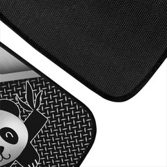 Howilath Panda Print Floor Mat for Car Rubber Anti-Slip Carpets Cushion All W…