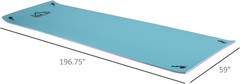 10′ X 5′ / 16.5′ X 5′ Lily Pad Floating Mat, 3-Layer Lily Pad Swimming Pool Floa