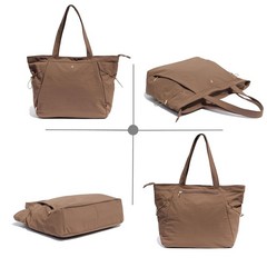 Women Yoga Tote Bag Drawstring Shoulder Carryall Pilates Gym Workout Travel