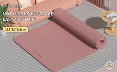 Extra Wide & Thick 8mm Yoga Mat, 72″x31.5″ Large Non Slip Exercise Mat, Premium