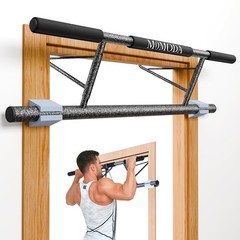 MOMODA Doorway Pull-Up Bar, Chin-Up Bar for Door Frame, Multi-Grip Upper Body…
