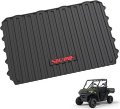 Heavy Duty Rear Cargo Mat for Polaris Ranger 1000 XP Crew 2018-2026 Bed Liner