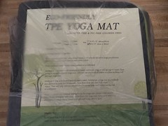 New/No Tags Eco-Friendly TPE Yoga Mat 24″ x 72″ Latex Free & P V C Free .