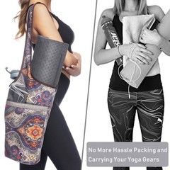 ANIWEY Entiforry Yoga Mat Bag with Large Size Pocket One Size, Ancient Totem