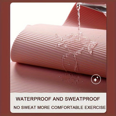 10/15MM Thick NBR Yoga Mats Anti-Slip Sport Fitness Mat Blanket for Exercise Yog