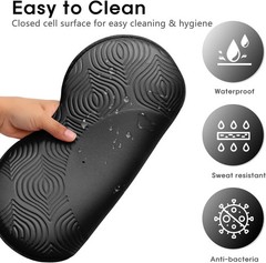 2 Pack Yoga Knee Pads Mat Set – Extra Thick Foam Kneeling Pad Cushion for Knees,