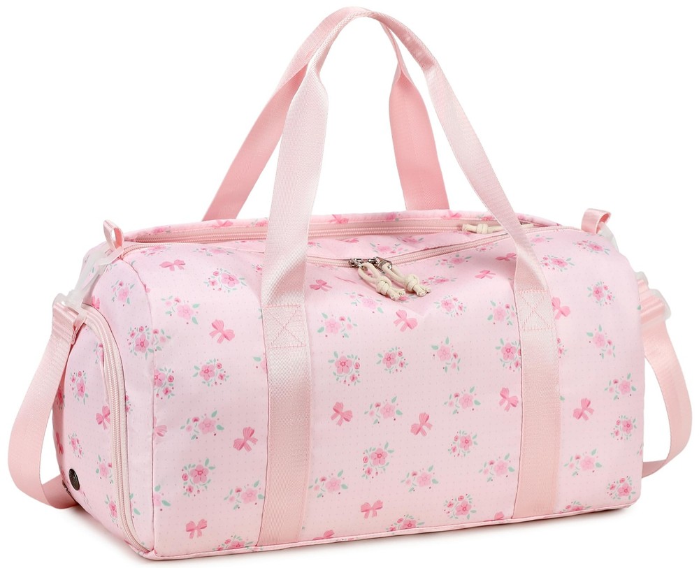 Gym Bag Sports Duffle Bags with Wet Pocket Weekender Overnight Bag with Shoe …