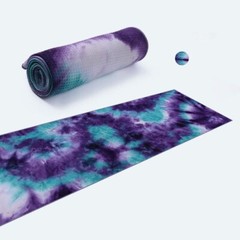 NETI Luxury Folding Yoga Mat Gymnastics Towel Microfiber Anti Slip Eco Friendly