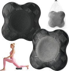 2 Pack Yoga Knee Pads Mat Set Extra Thick Foam Kneeling Pad Cushion Knees Elbows