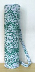Indian Multi Ombre Yoga Mat Carrier Bag Mandala Large Shoulder Strap