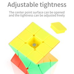 Competition Ready Cubes Vivid Color Labels Anti Friction Mechanism For Experts