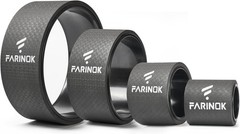 Yoga Wheel Set Upgraded Back Wheels Pain Relief & Stretching Strongest Back
