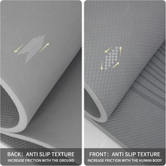 Large Yoga Mat-72’x36’x0.4’ Extra Width ＆ Thick,Comfortable,Non-Slip Exercise Ma