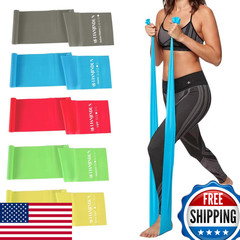Lianjindun 5 Pcs Professional Resistance Bands. Latex-Free Elastic Band Work