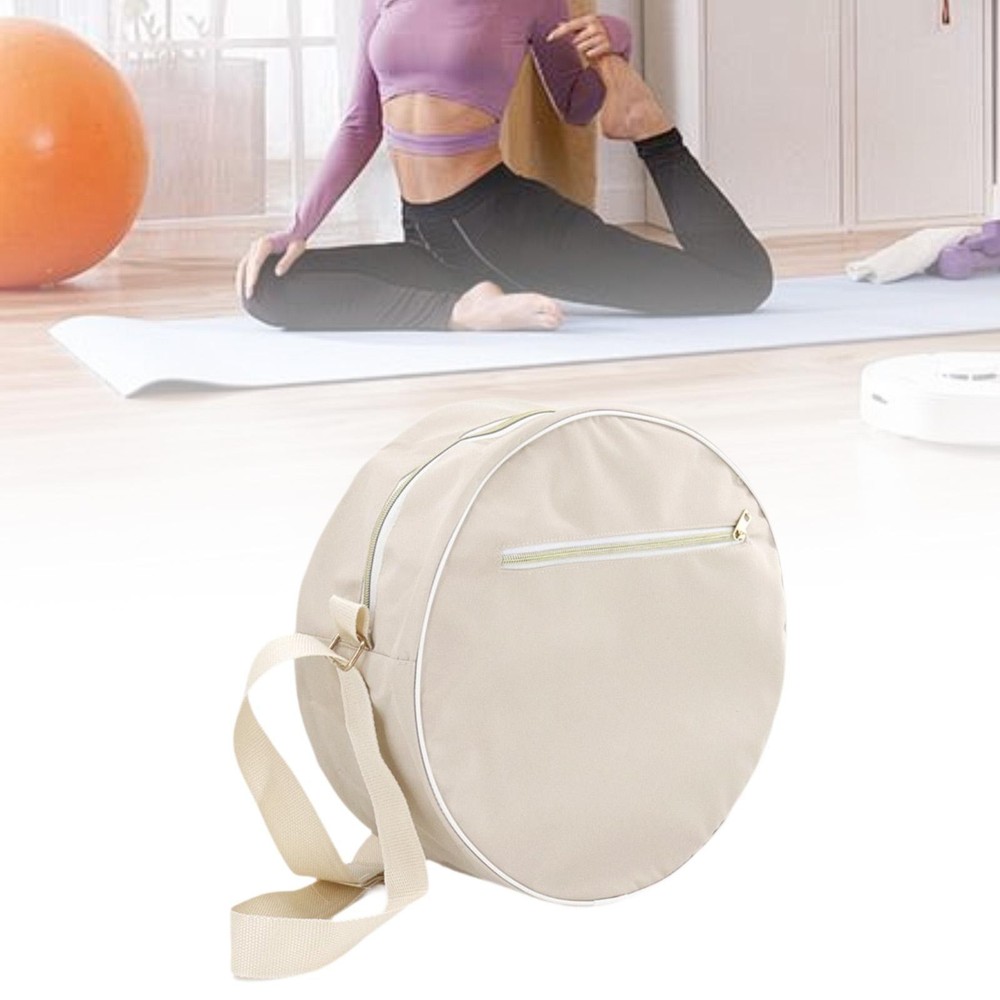 Yoga Wheel Bag Sports Gym Bag Zipper Yoga Tote Bag Women Crossbody Bag