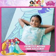 Disney Princess Moana Kids Yoga Mat 3mm 24″×60″ | Non-Slip Exercise Mat | new
