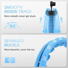 6 Extra Links Weighted Hula Circle-Plus Size Accessories For Adults Weight Loss