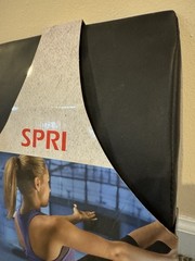 SPRI Ab Mat Core Exercise Support Cushion Black New in Original Packaging