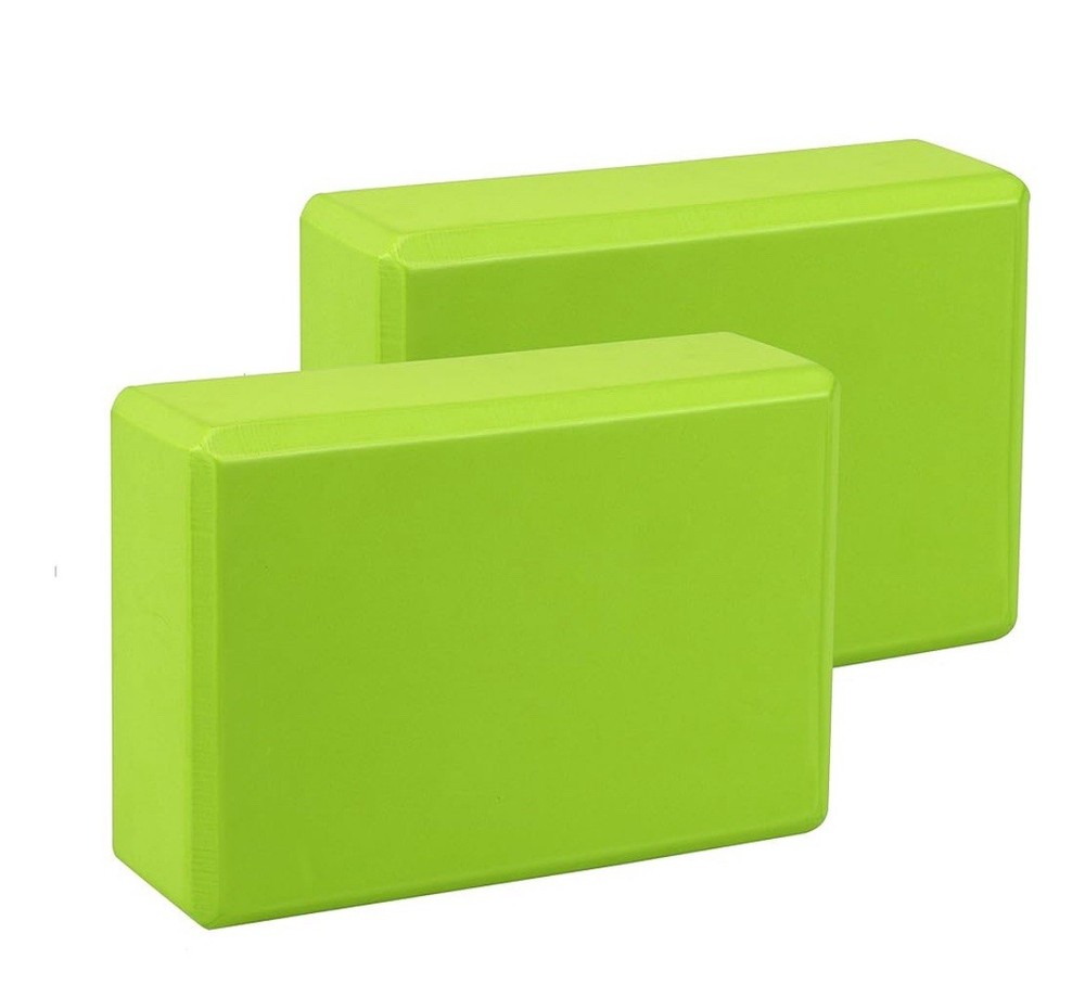 Lot Of 16 Pcs Foam Yoga Blocks Lightweight Non Slip Supportive Yoga Bricks Pila