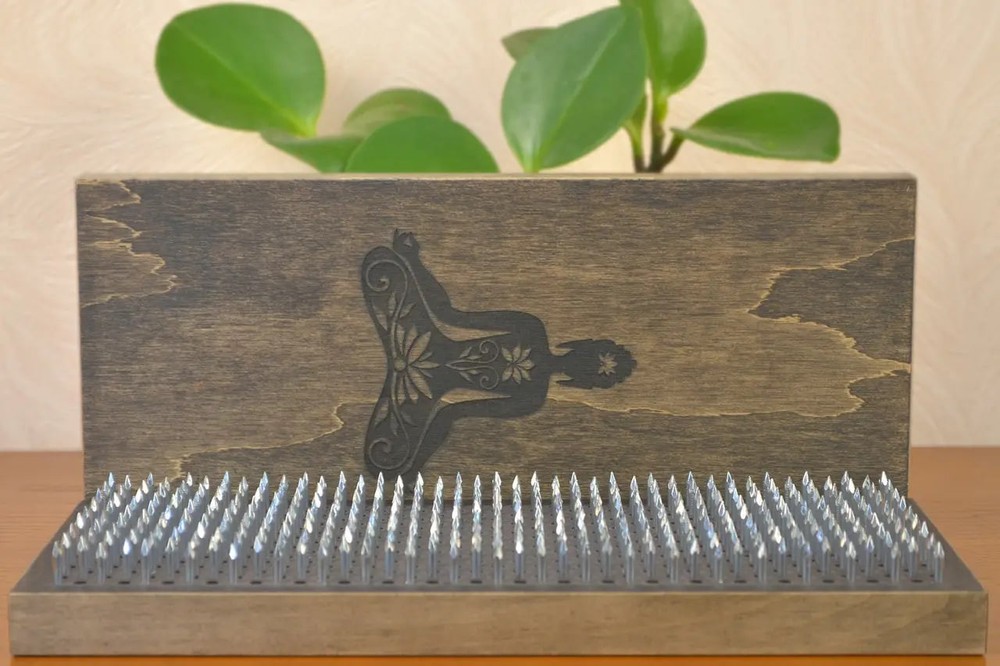 Sadhu Board “Lotus” Galvanized Nails 10 mm/0.4 inch