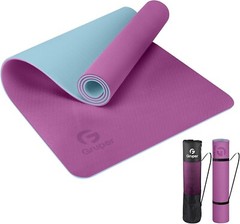 Thick Gym Exercise Mat Yoga Mat Pilates Workout Pad Non Slip Home Class Fitness