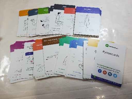 WorkoutLabs Yoga Cards Lot Of Beginner & Intermediate Cards (See Description.)