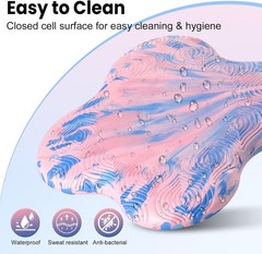 2 Pack Yoga Knee Pads Mat Set Extra Thick Foam Kneeling Pad Cushion Knees Elbows