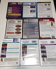 The Ultimate Beginner Yoga Kit(Gaiaim Yoga DVDx5,Nike Yoga Brick,Bonus DVDx3)