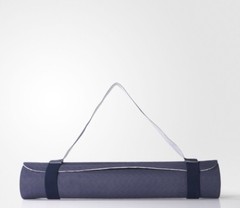 Adidas by STELLA MCCARTNEY Yoga Mat w/ Carry Handle Reversible Blue/White BP6414
