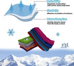 Cooling Towels, Soft Breathable Sweat Ice Towel for Sports, 10 Pack, Assorted
