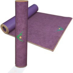 Synergy Non-Slip Hot Yoga Mat-Towel, Machine Washable