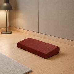 Sloped Meditation Pad Rectangular Meditation Pad Rounded Edges