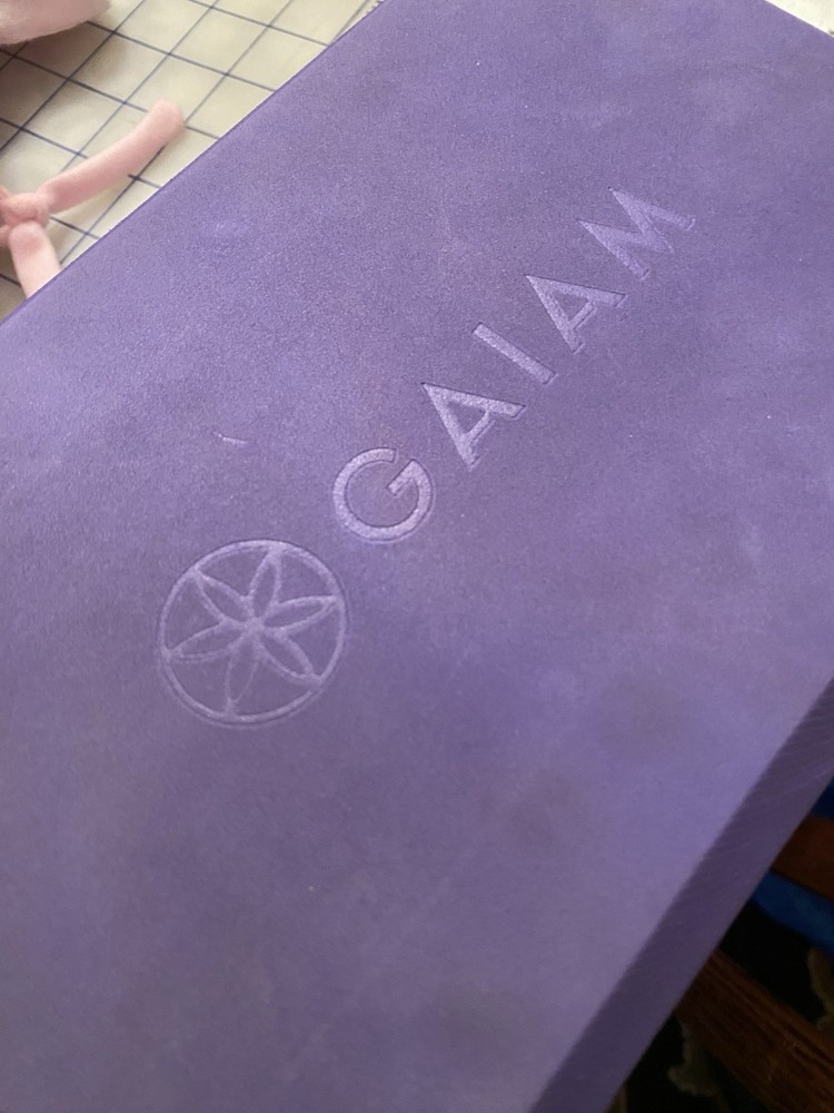 Gaiam Yoga Block – Supportive Latex-Free Eva Foam – Soft Non-Slip Surface