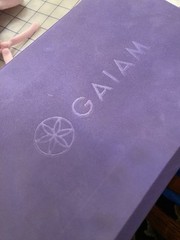 Gaiam Yoga Block – Supportive Latex-Free Eva Foam – Soft Non-Slip Surface