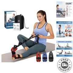 Multi-Purpose Stretching Strap for Plantar Fasciitis and Leg Strengthening – Red