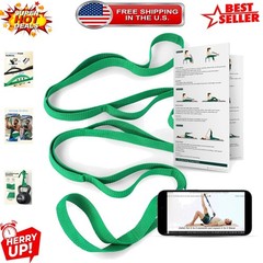 Professional 75” Stretching Strap – Ideal for Yoga, Pilates & Muscle Recovery