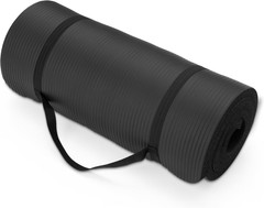 New Extra Thick Exercise Yoga Mat with Carrying Strap – 0.5 inch Thickness