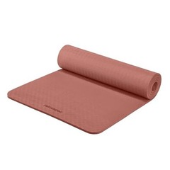 Zuma Yoga Mat | 1/2 Inch Thick Non Slip Workout Mat | TPE Exercise Mat Rose