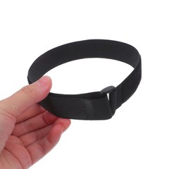 12Pcs Yoga Mat Bands Nylon Adjustable Straps Durable Black for Home Practice
