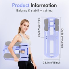 Multi-Purpose Foldable Pilates Reformer 5 in 1 Exercise Pilates Board Equipment