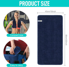 Microfiber Gym Towels Super Absorbent Compact Travel Workout Towel Quick Dry Cam